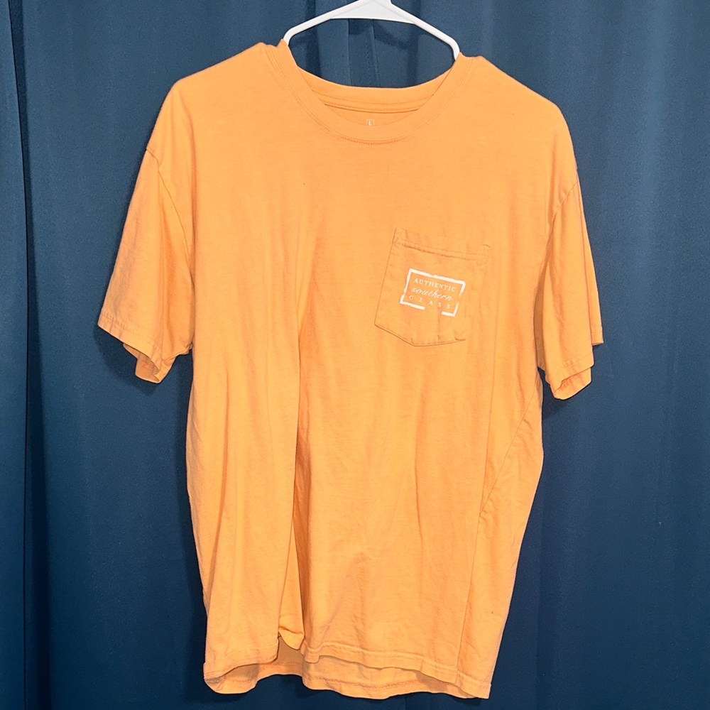 Southern Marsh Bright Orange Short Sleeve Tee